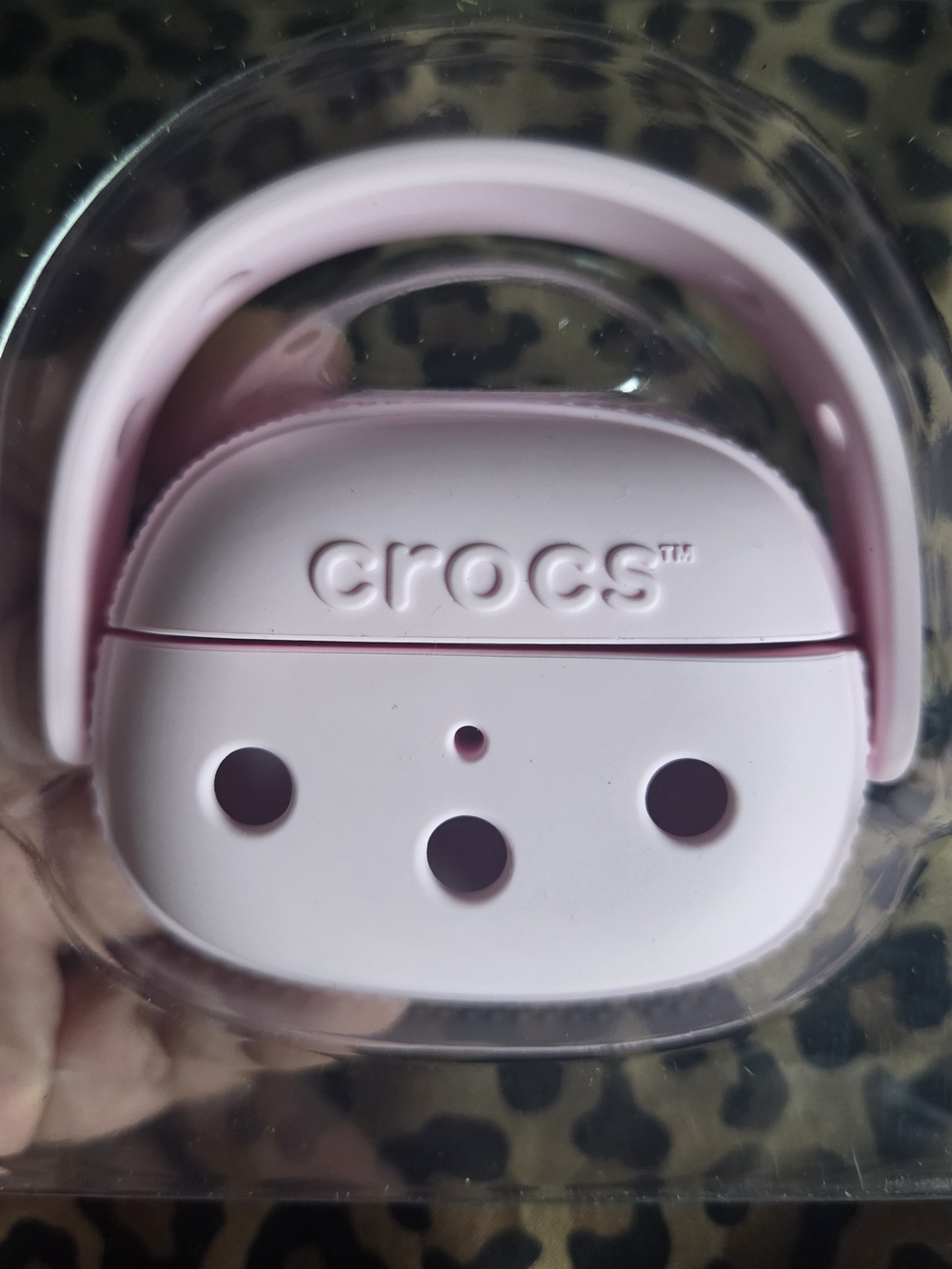 Crocs Pastel Pink Jibbitz Charm AirPods Pro 2 Case